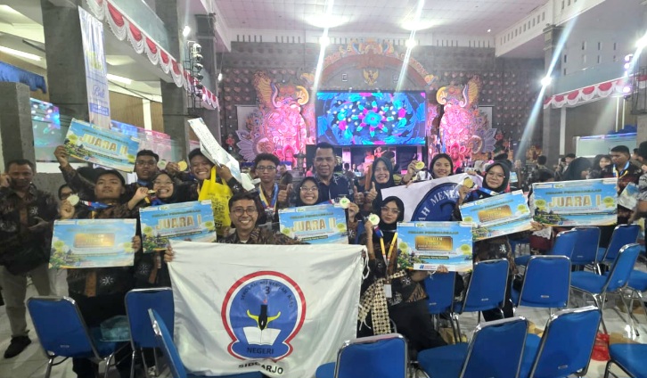 Dominasi SMA Sidoarjo-Surabaya Jawa Timur Juara Umum FIKSI Nasional 2026